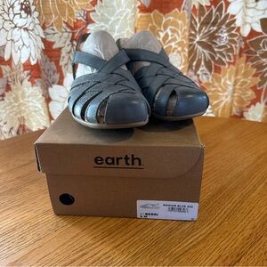 Earth Berri Blue Strappy Sandals